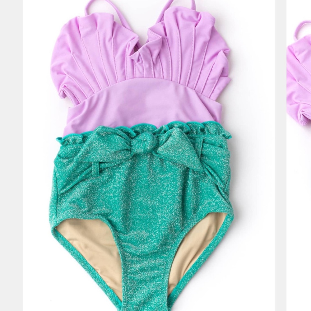 NWT Shade Critters Mermaid Swimsuit 3T